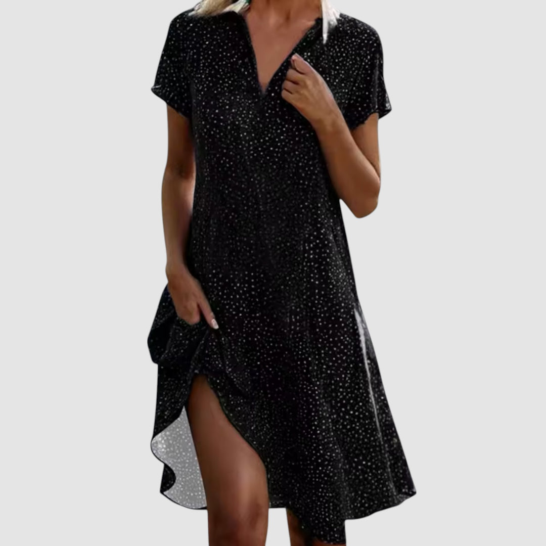 Danika™ | Abito Leggero Vintage a Pois