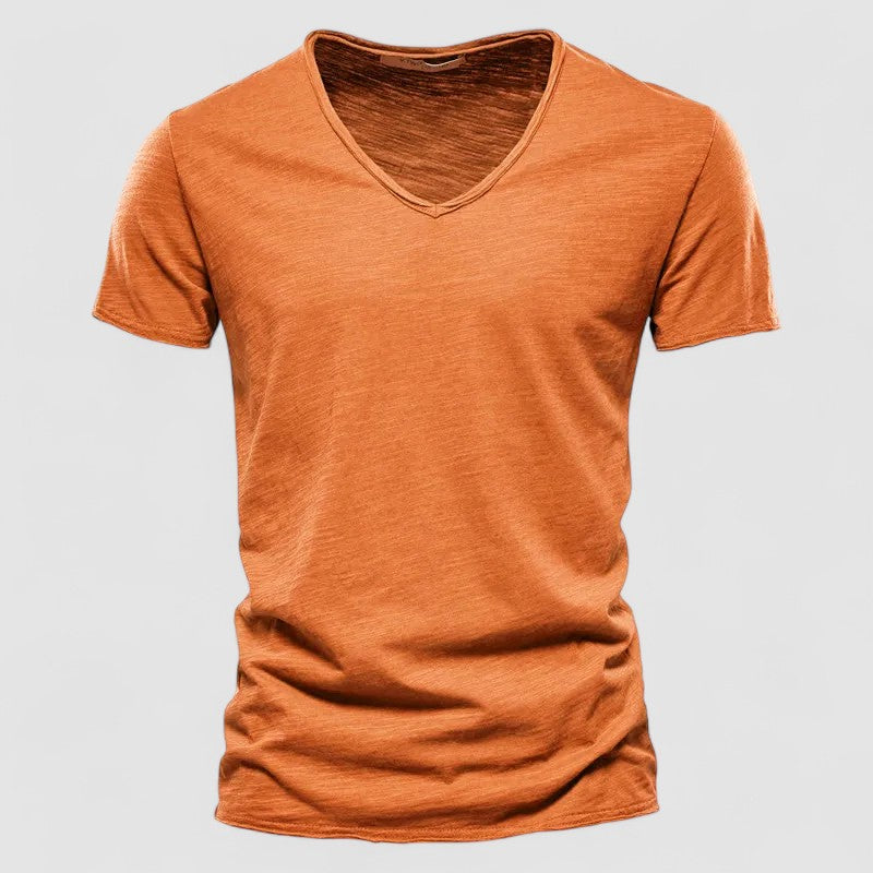 Giovanni™ | Camicia Estiva con Scollo a V