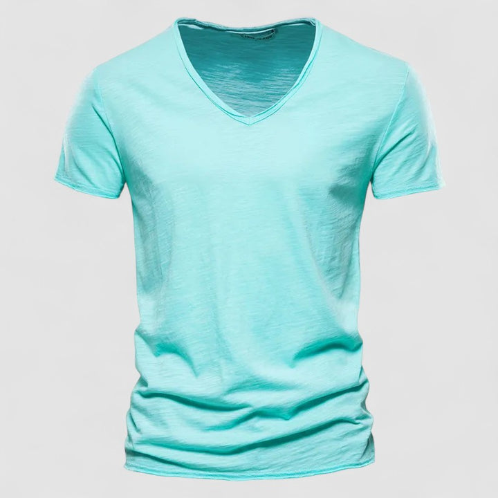 Giovanni™ | Camicia Estiva con Scollo a V
