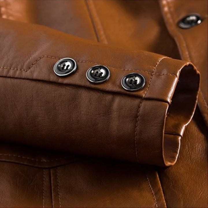 Ettore™ | Giacca in Pelle Elegante