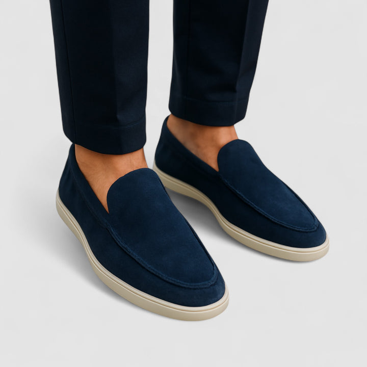 Ivan™ | Mocassino in Camoscio Elegante