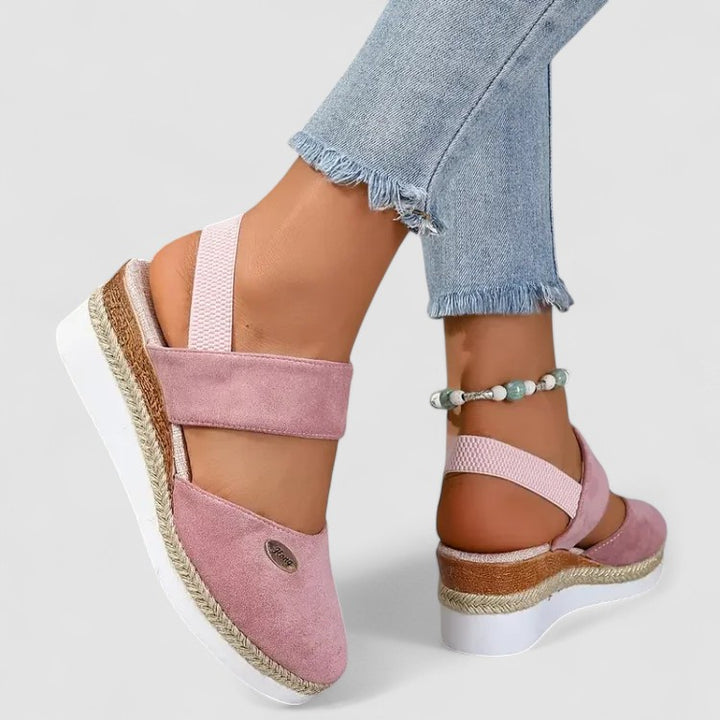 Enrica™ | Sandali Ortopedici con Plateau