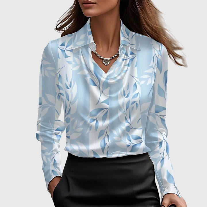 Sylvie™ | Blusa Leggera Coprente e Slanciante