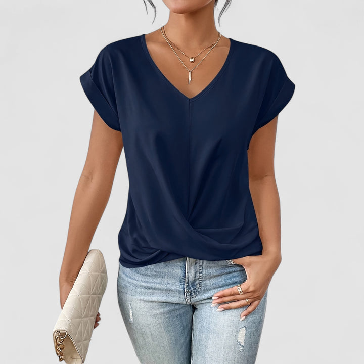 Afrodite™ | Blusa Elegante con Scollo a V