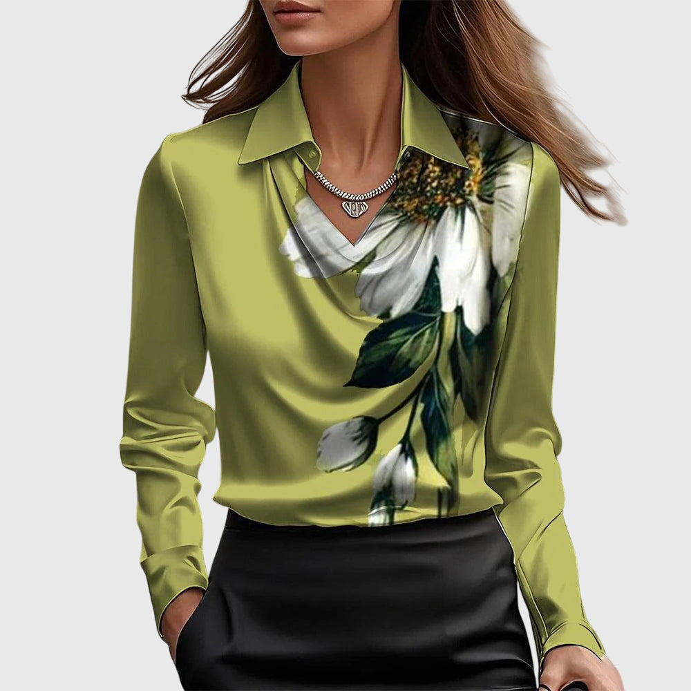 Sylvie™ | Blusa Leggera Coprente e Slanciante