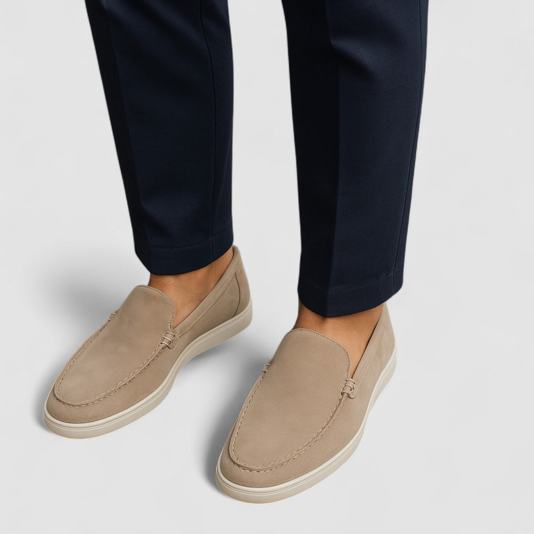 Ivan™ | Mocassino in Camoscio Elegante