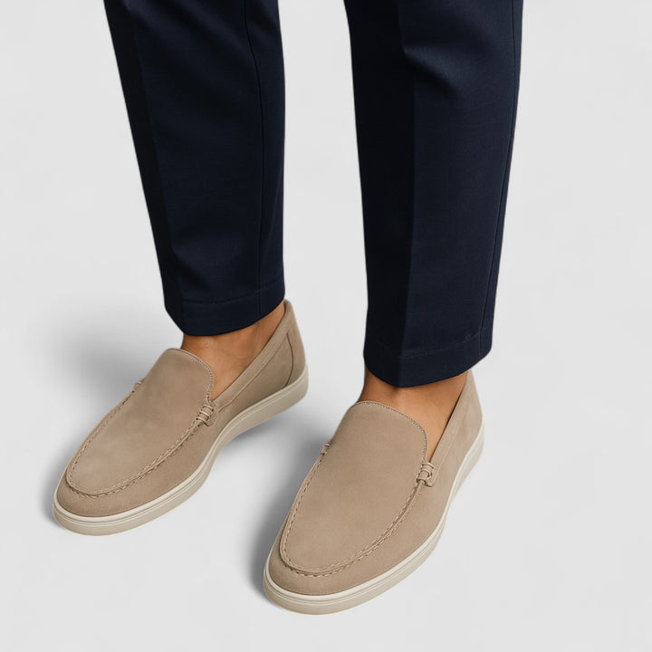 Ivan™ | Mocassino in Camoscio Elegante
