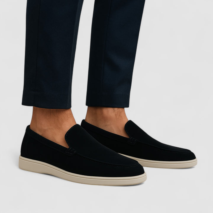 Ivan™ | Mocassino in Camoscio Elegante