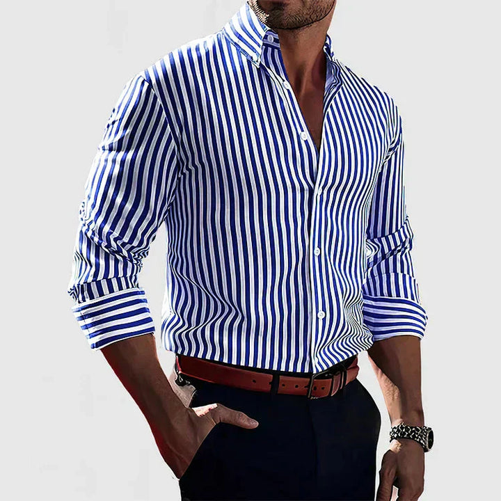 Luciano™ | Camicia Estiva a Righe dallo Stile Moderno