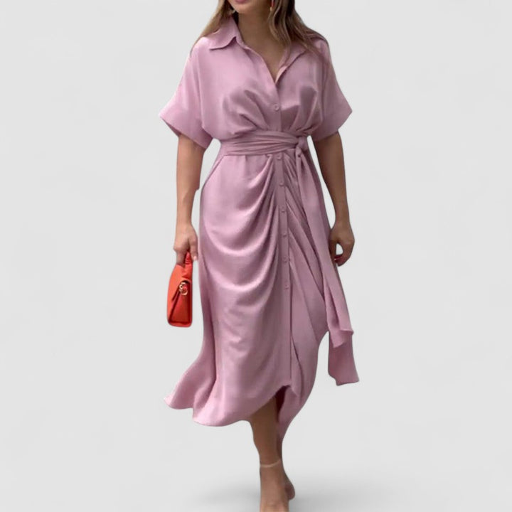Amalia™ | Abito Lungo a Portafoglio