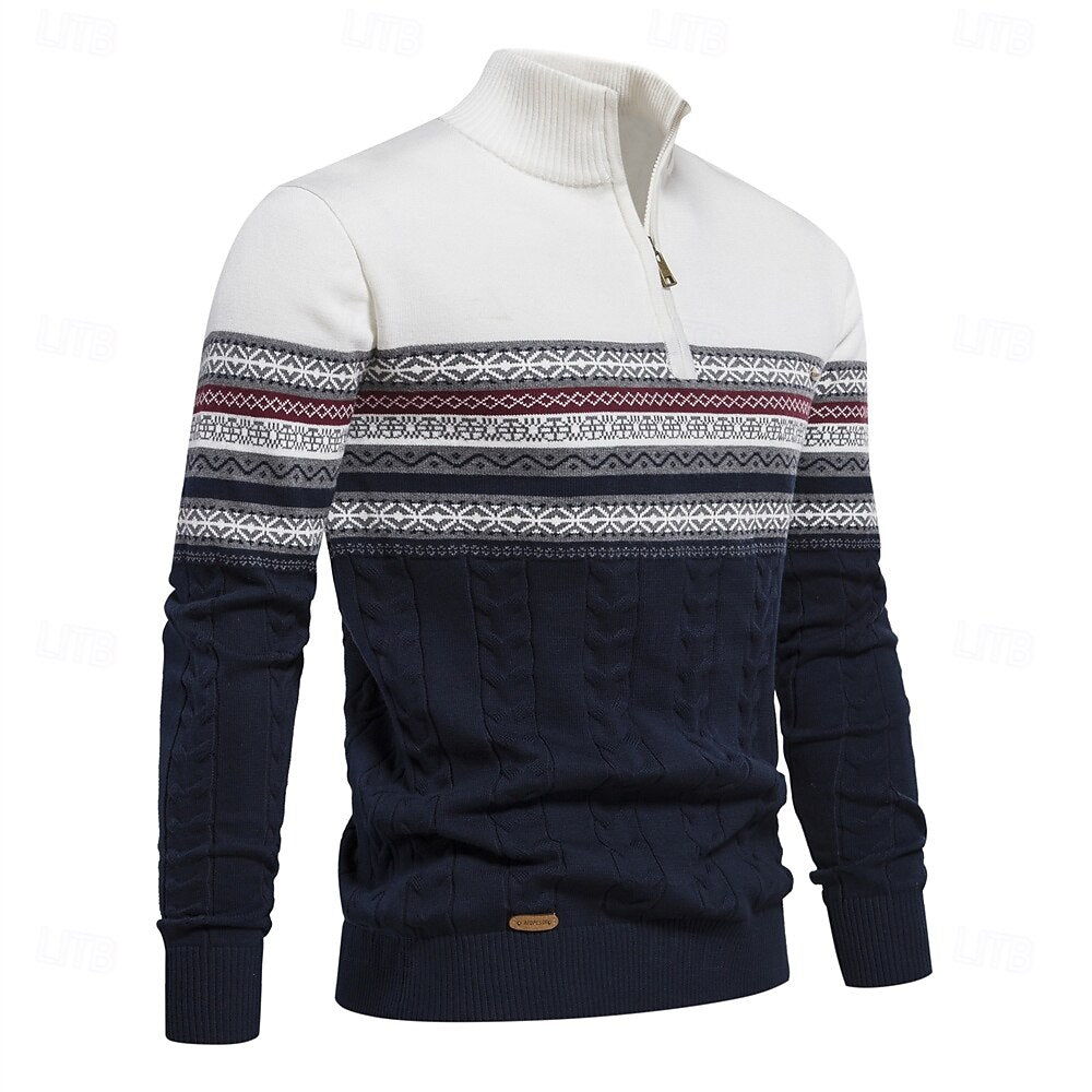 Emanuele™ | Maglione Invernale a Collo Alto