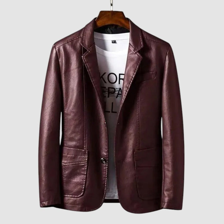 Ettore™ | Giacca in Pelle Elegante