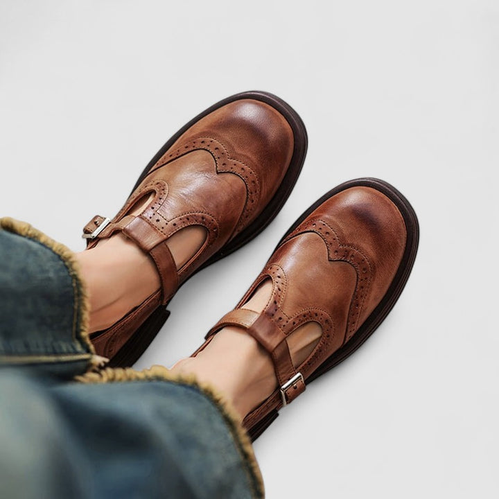 Vera™ | Mary Jane Eleganti in Pelle