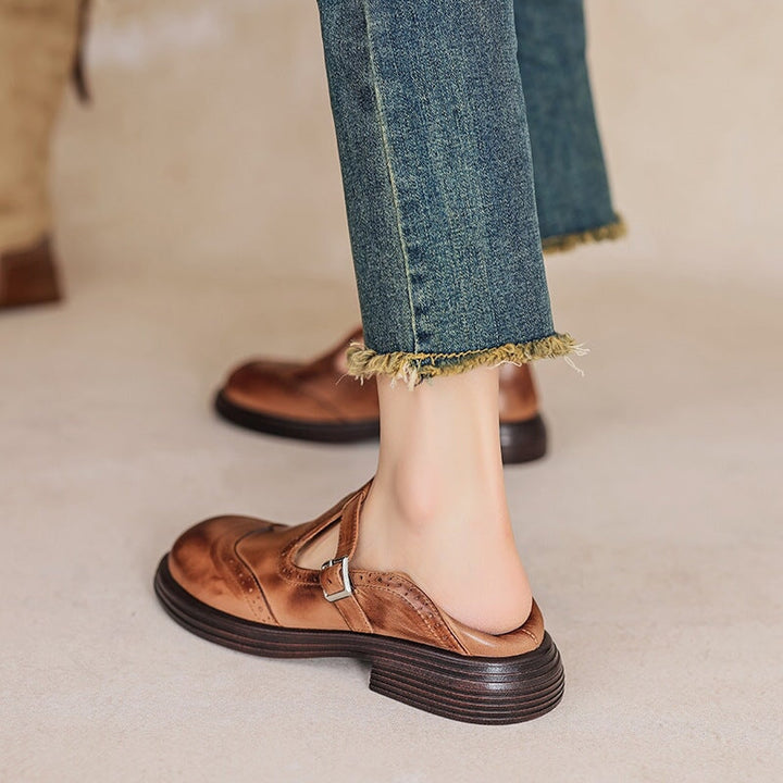 Vera™ | Mary Jane Eleganti in Pelle