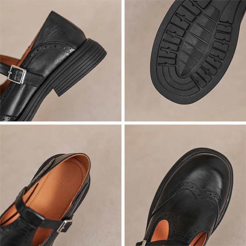 Vera™ | Mary Jane Eleganti in Pelle