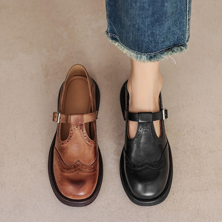 Vera™ | Mary Jane Eleganti in Pelle