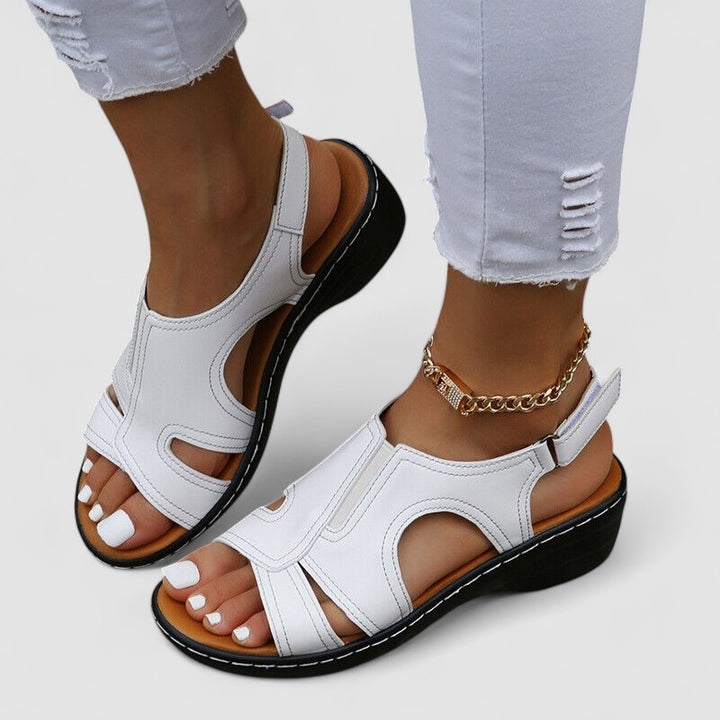 Lidia™ | Sandali in Pelle con Tacco