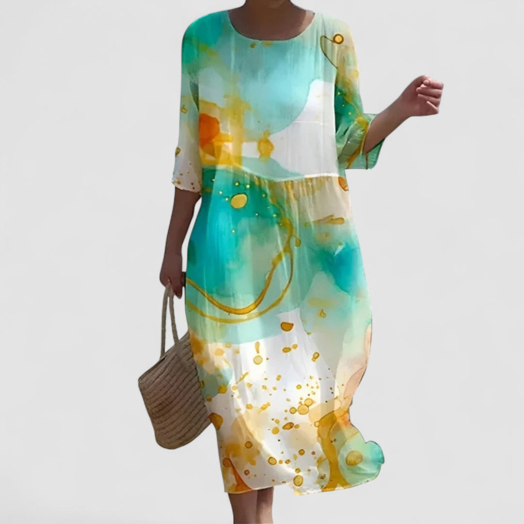 Milly™ | Abito Floreale Elegante